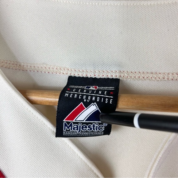 Vtg Majestic Men’s St. Louis Cardinals Stained Grunge Baseball Jersey Size XL - Picture 3 of 9